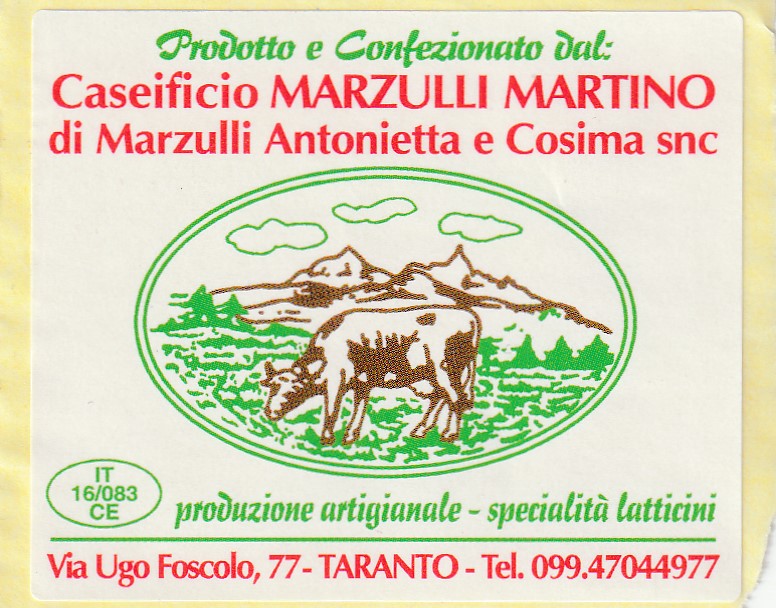 Caseificio Marzulli M. di Marzulli Antonietta e Cosima S.N.C.